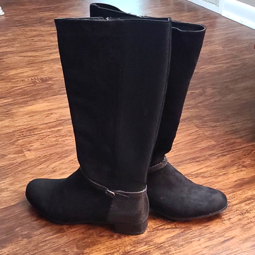 Black Size 9 Wide Cato Boots